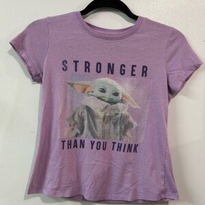Star Wars Purple Kids Tee - Stronger Than You Think